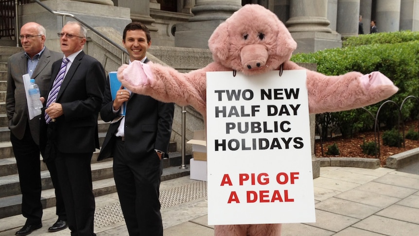 Coalition of groups calls it a "pig of a deal"