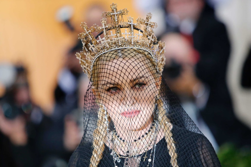 Madonna au gala du Met