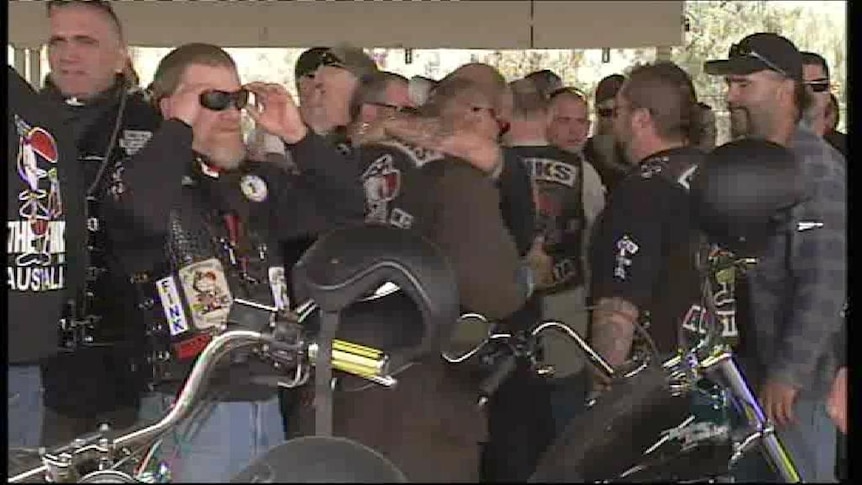 The United Motorcycle Council of Queensland is raising money to help the Finks fight the Supreme Court application.
