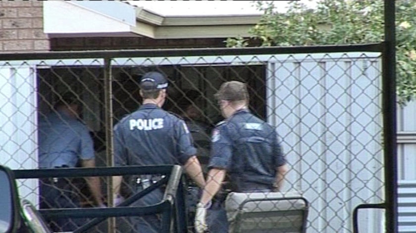 Police raid, Perth