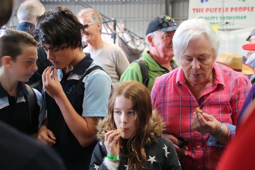 The crowd at Agfest laps up the CWA baked goods