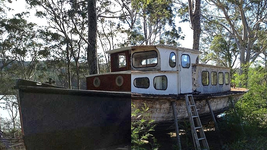 The Mount Pleasant before and after restoration.