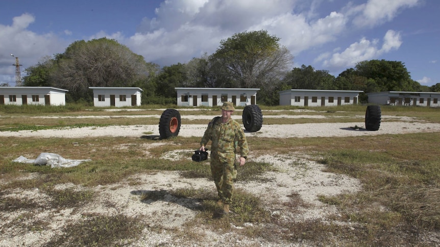 An ADF photographer documents a former Nauru detention centre