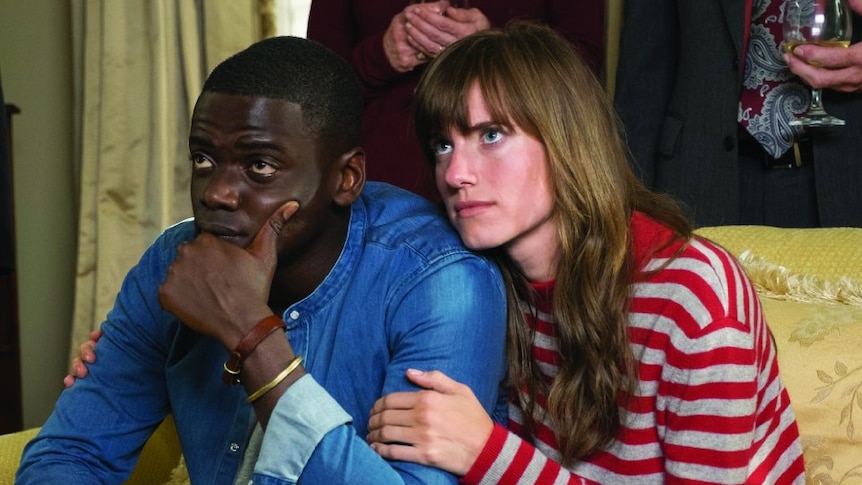 Daniel Kaluuya and Allison Williams in the film Get Out