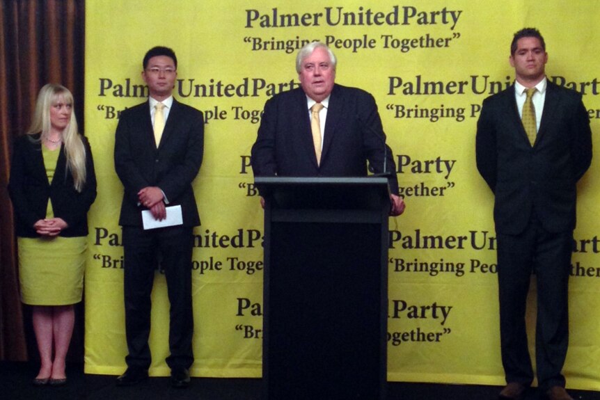 Clive Palmer announces his campaign ahead of WA's senate re-election