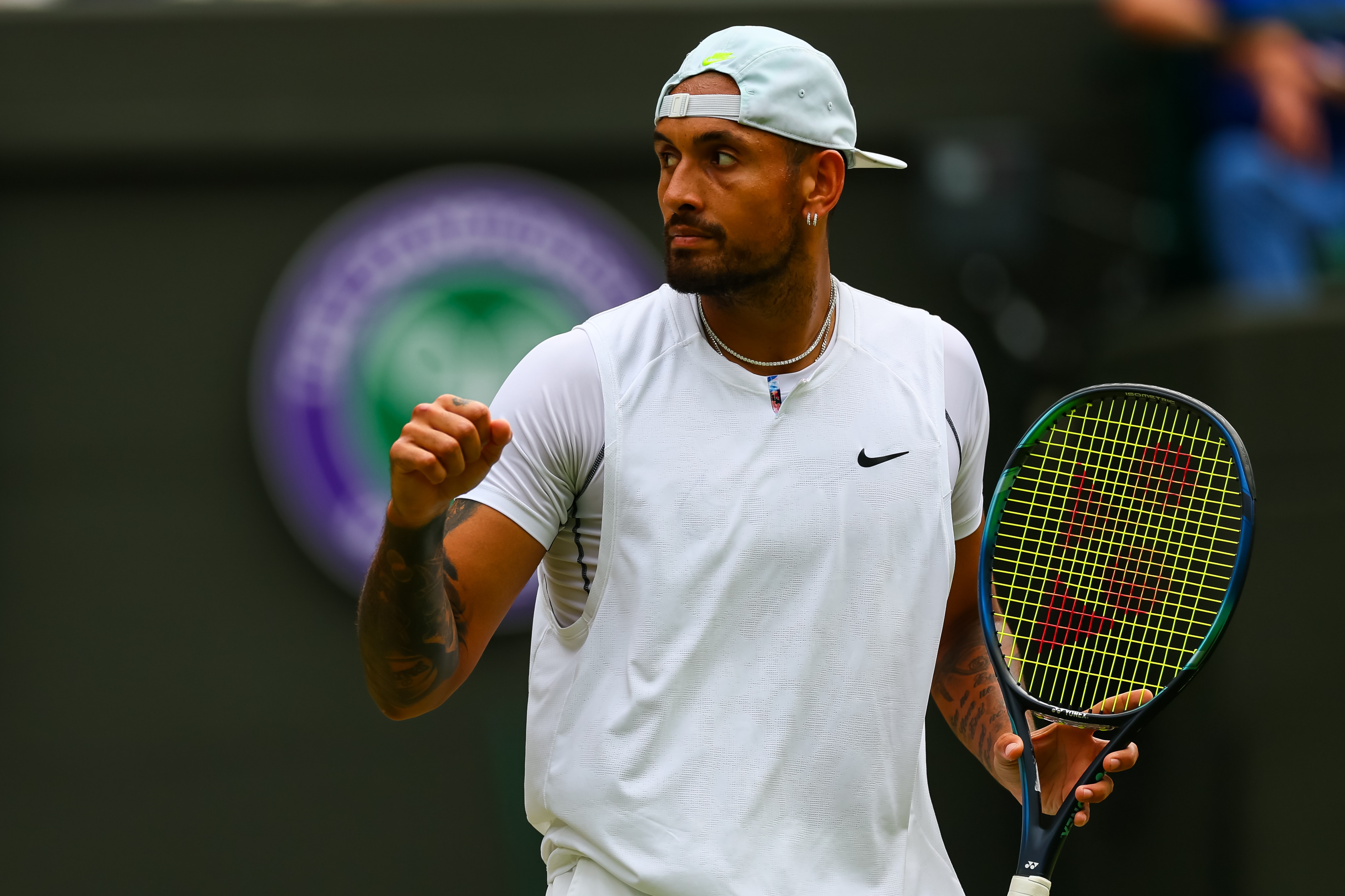 Nick Kyrgios's Wimbledon has been full of headlines but behind them has