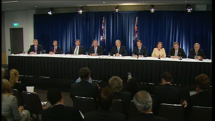 Decision-makers ... federal, state and territory leaders met in Perth.
