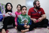 Family rescued in Syria