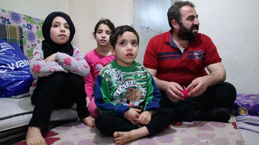 Family rescued in Syria