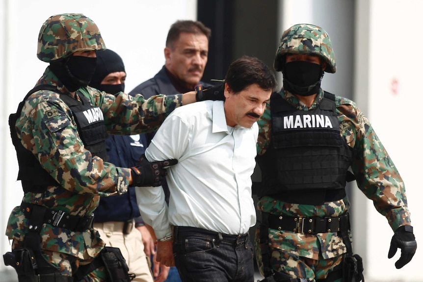 Mexican drug lord Joaquin 'El Chapo' Guzman arrested