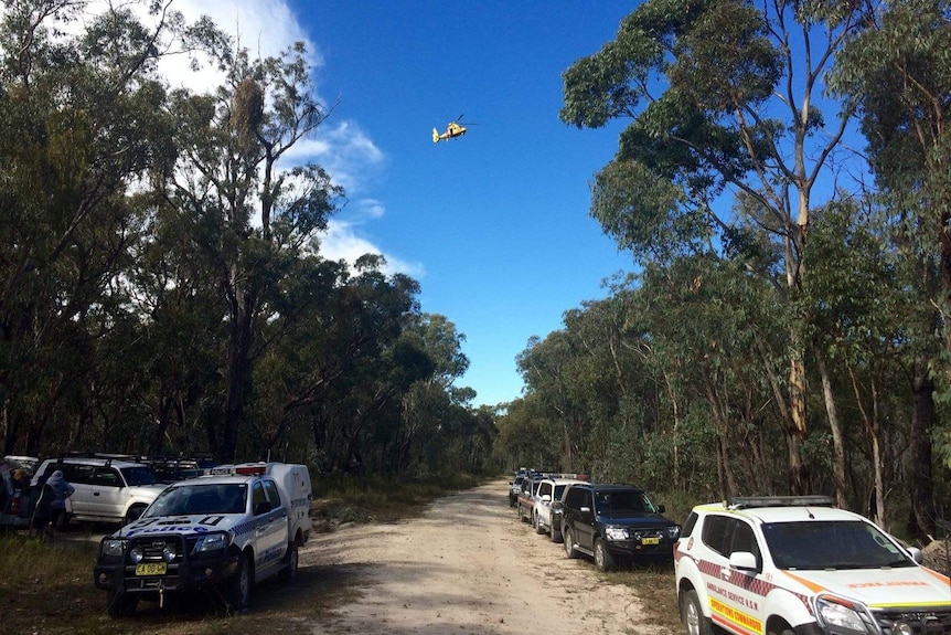 Search for missing bushwalker