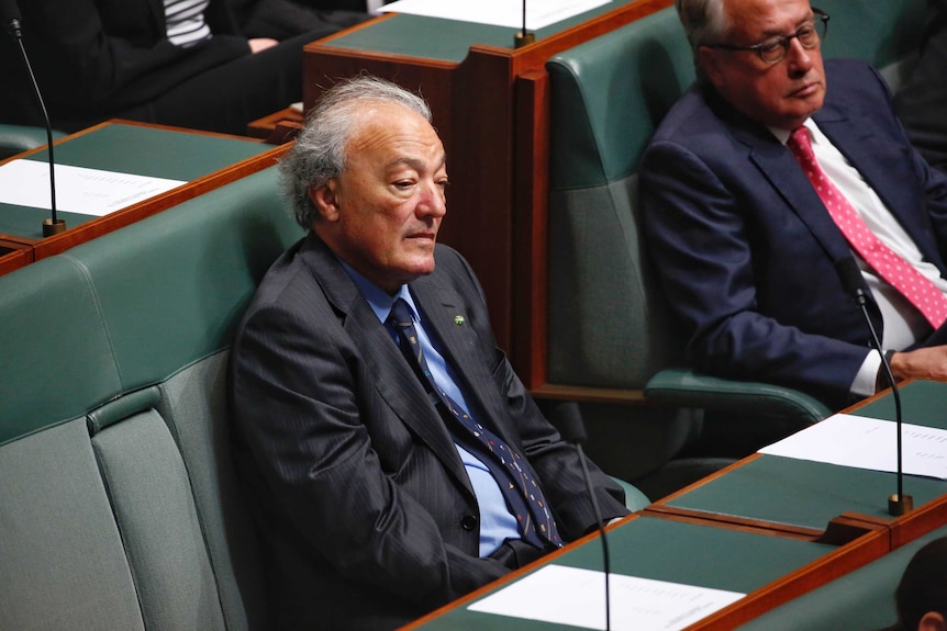 Labor member for Macarthur Dr Mike Freelander sits in the house of representatives