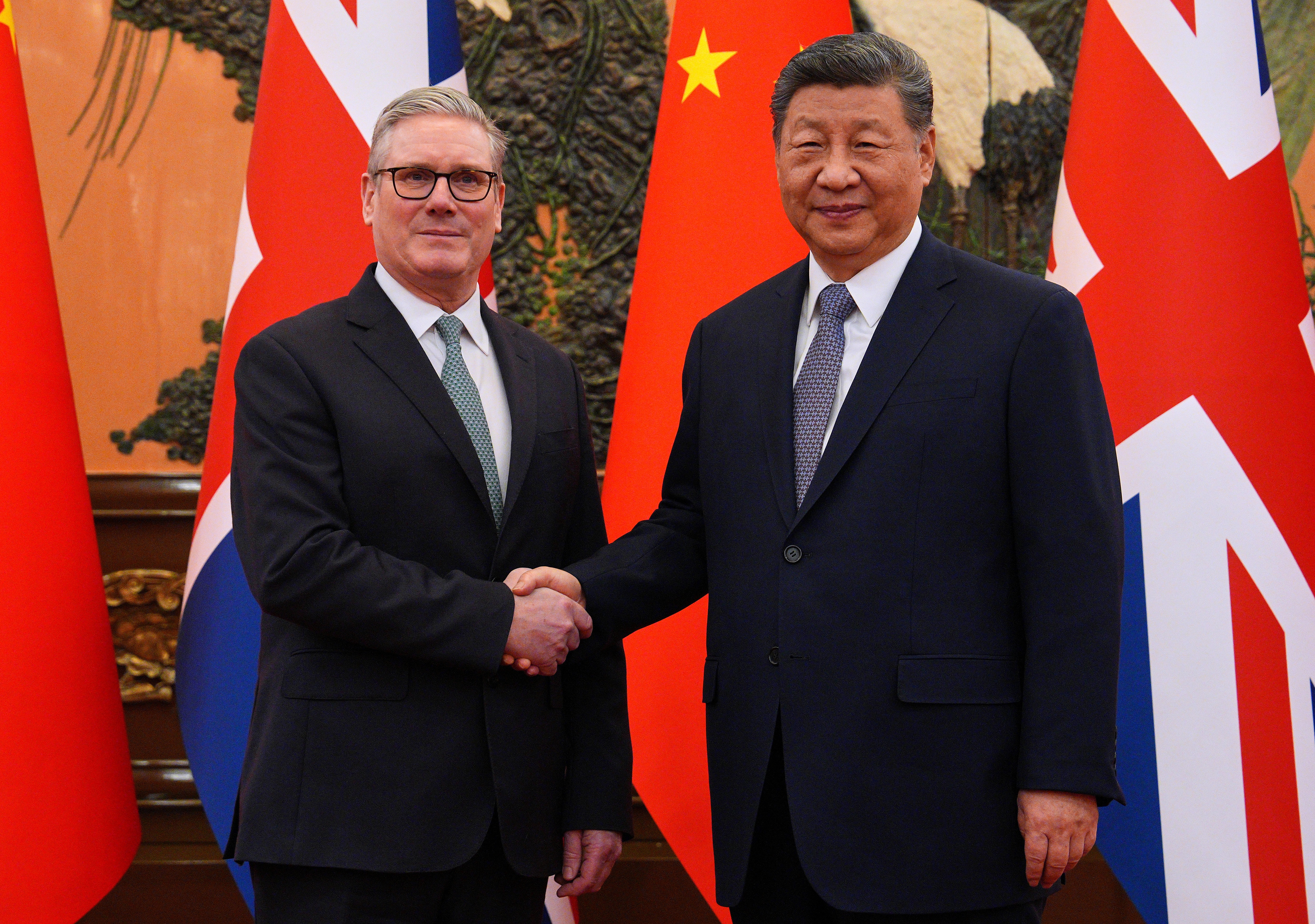 UK wants 'sophisticated relationship' with China, Starmer tells Xi