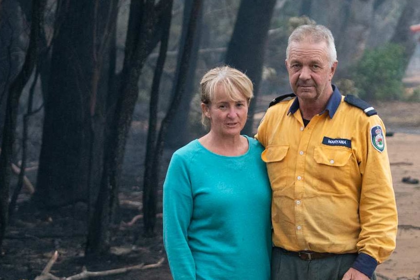 Alan and Sharon Deadman watched their town burning and did what they could to assist