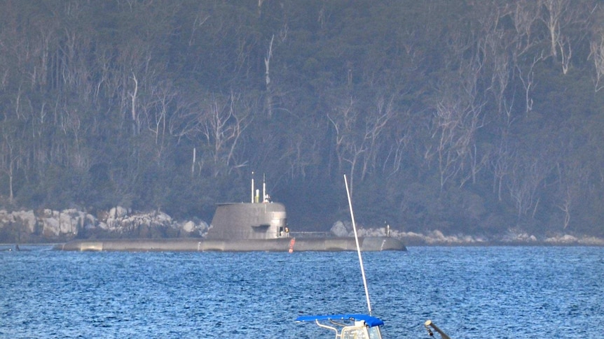 Submarine off Port Arthur