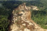 Landslide buries homes in PNG