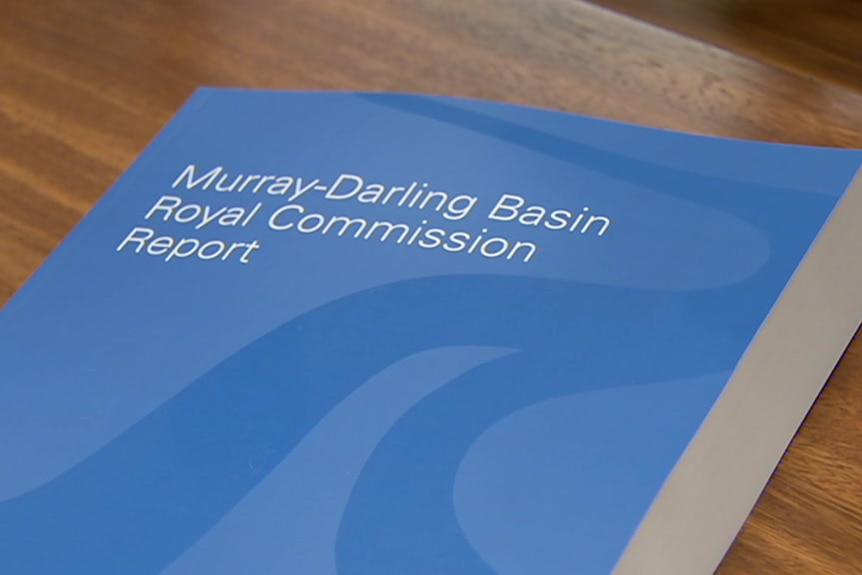 The 746-page report of the Murray-Darling Basin Royal Commission.