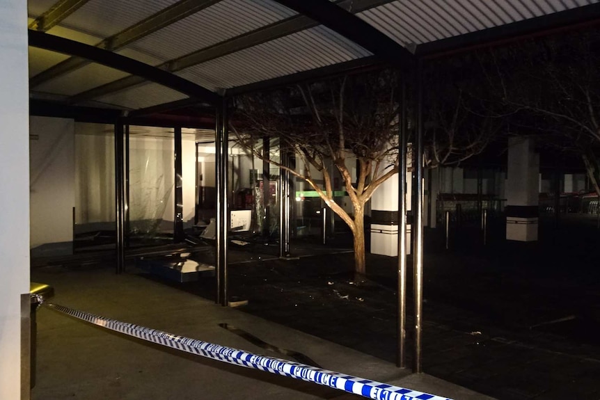 Greenwood Village shops in Perth's Greenwood were targeted in a ram raid.