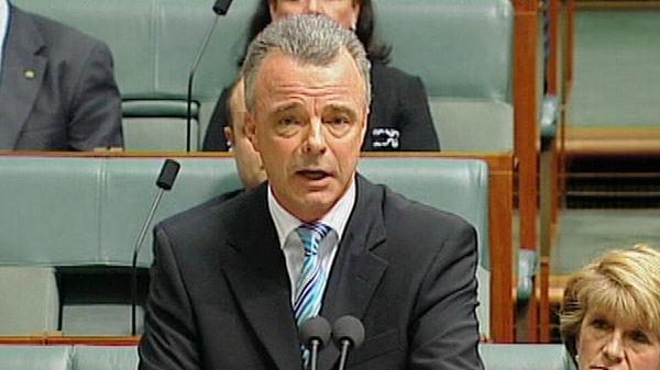 Brendan Nelson addressed the Parliament to respond to the PM's apology speech.