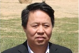 Chinese businessman Lu Xianfeng at the Van Diemans Land property in December 2015
