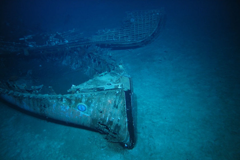 HMAS Sydney lifeboats