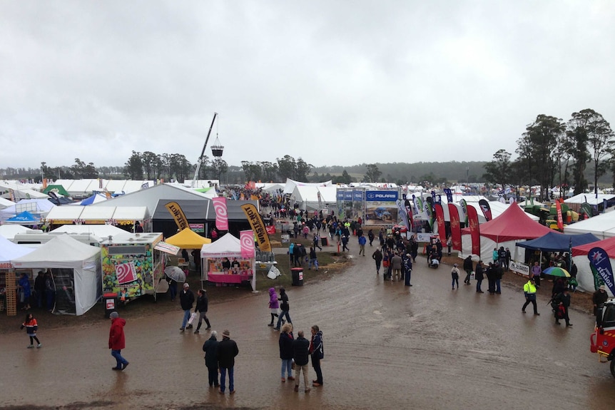 Drought breaking rains did not dent the enthusiasm for Agfest.