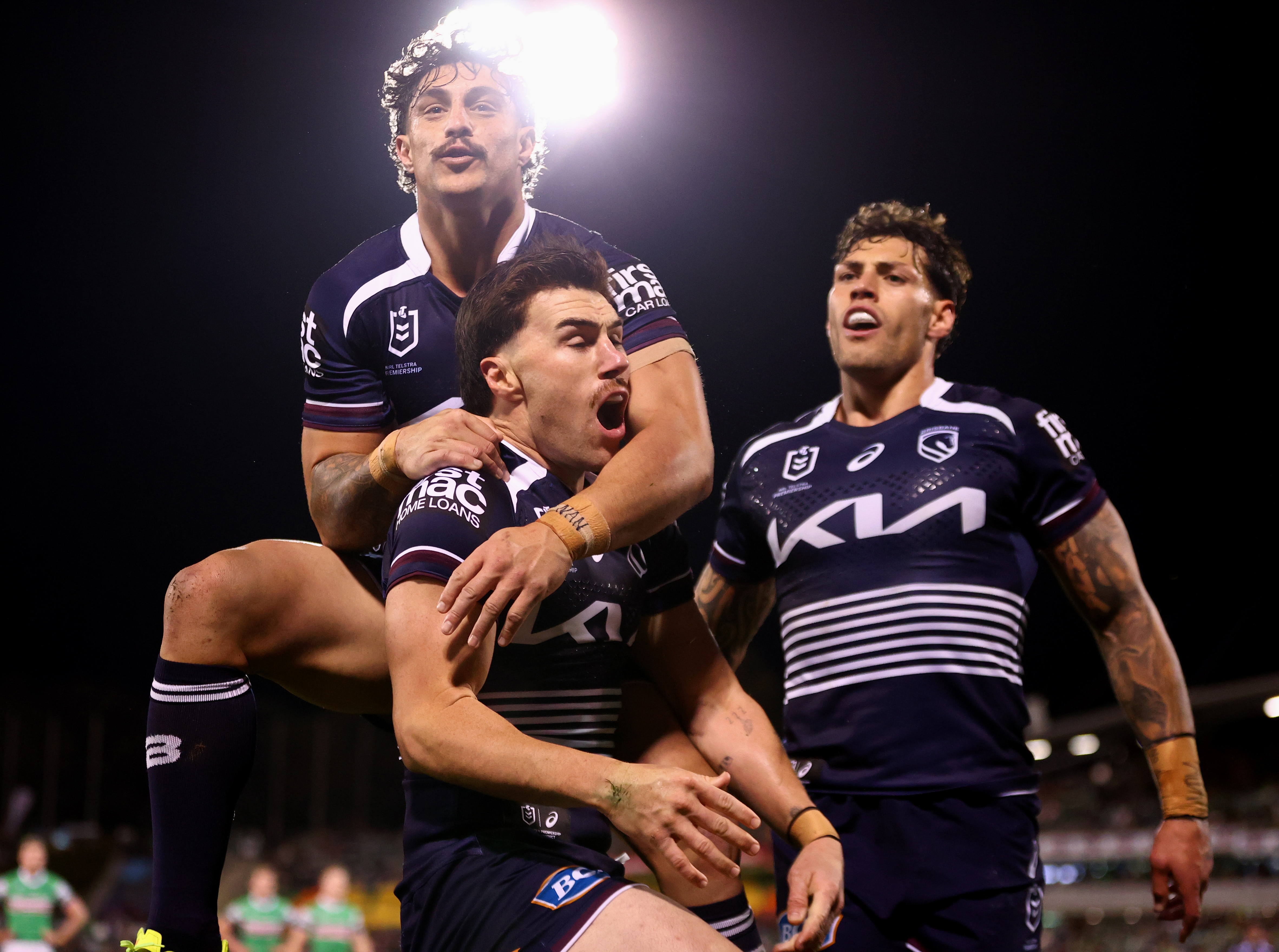 Live: Broncos upstage Papali'i farewell with spectacular fightback in Canberra