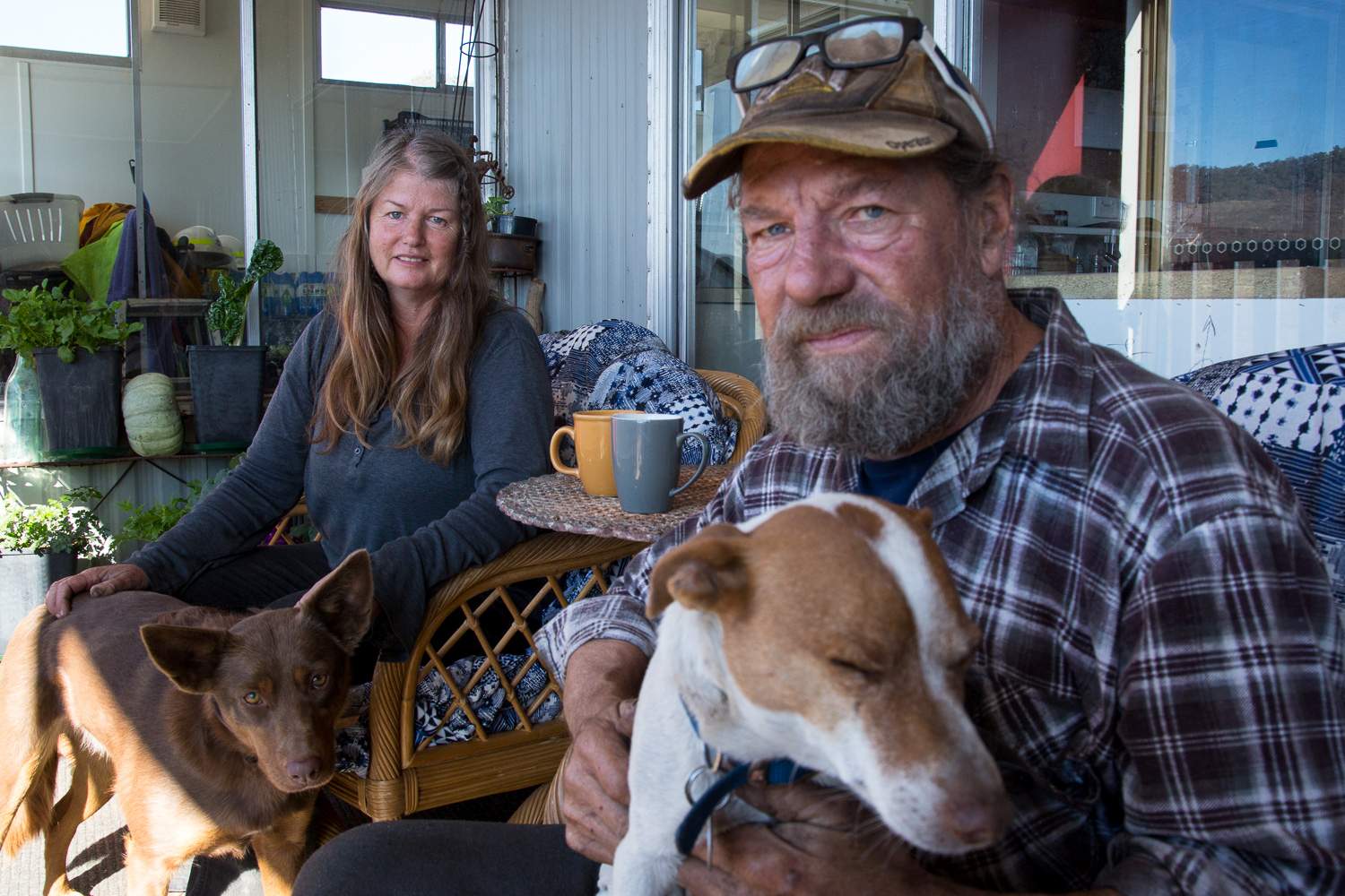 Nina Clarke and Tony Weston