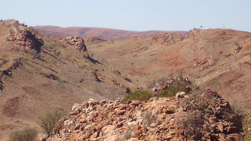 The area in the Pilbara where earliest known microbes found