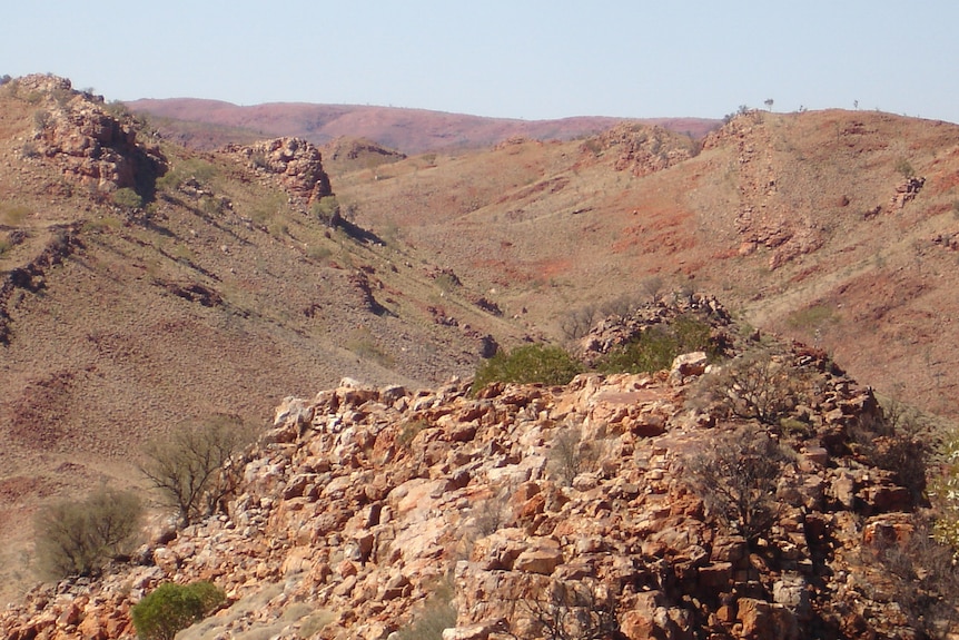 The area in the Pilbara where earliest known microbes found