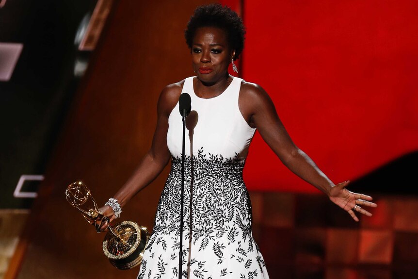 Viola Davis wins at the Emmys