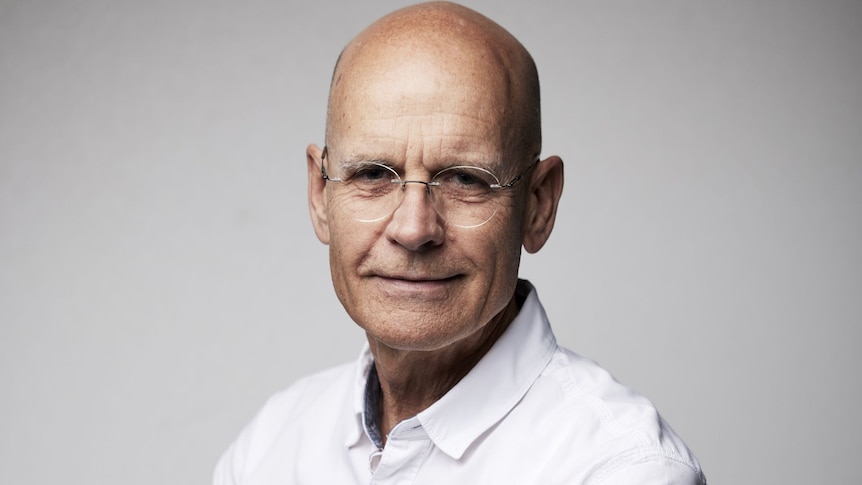 head and shoulders shot of Clive Hamilton against a white background. 