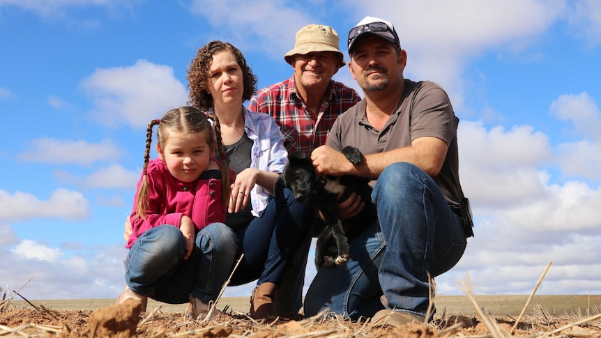 SA drought Paschke family photo