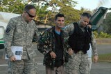 US military escorts released Rodwell