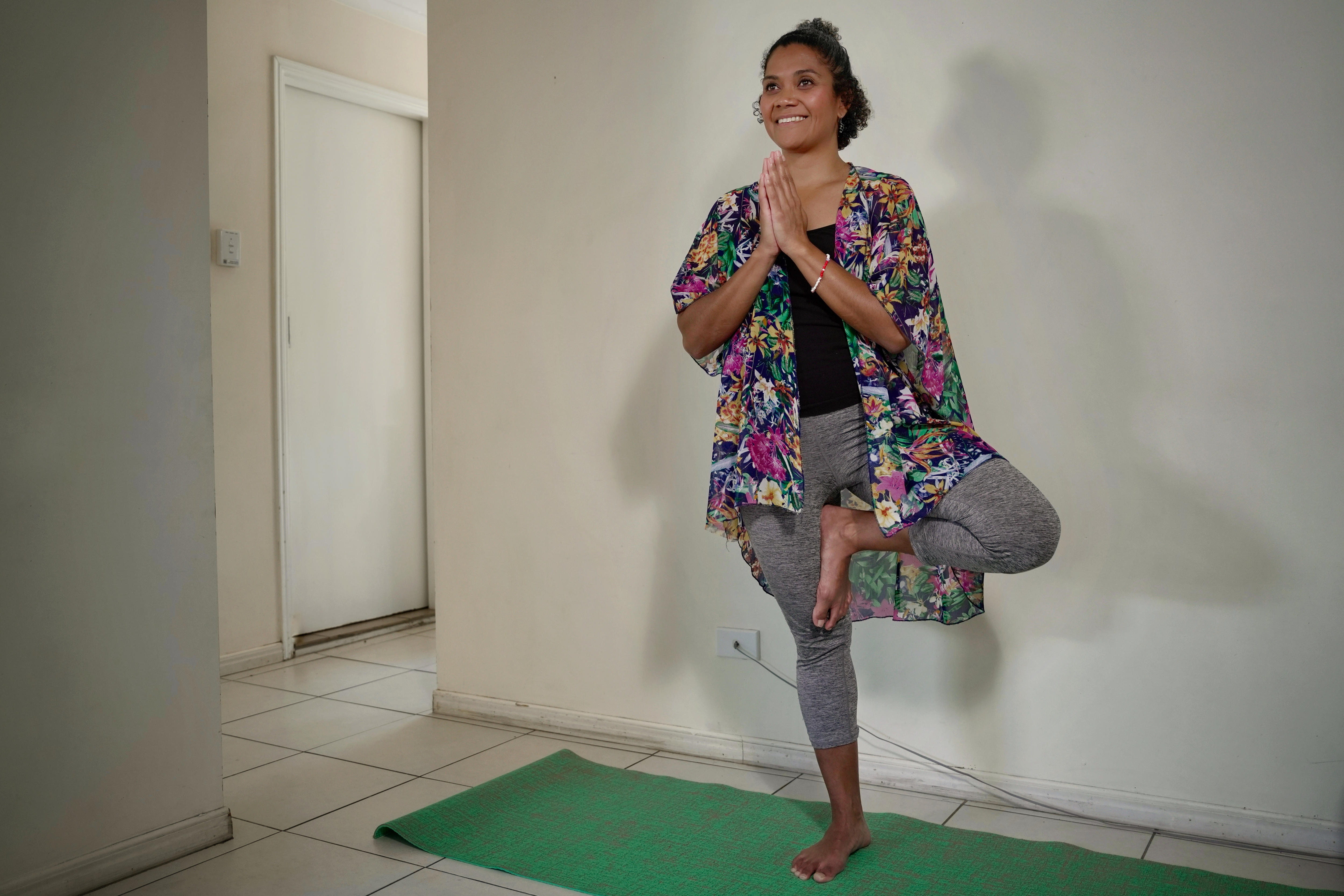 Roxy Aila is a Brisbane yoga instructor.