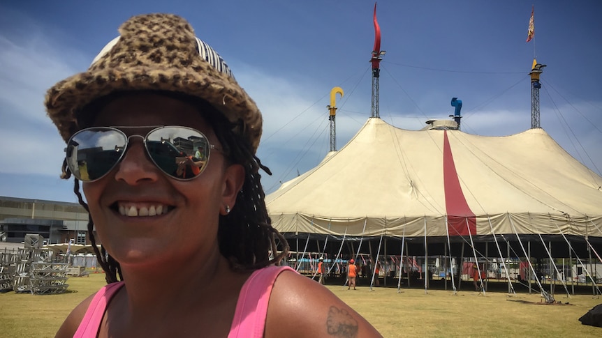 Beverly Parker is a forklift operator and front of house manager for Circus Oz.