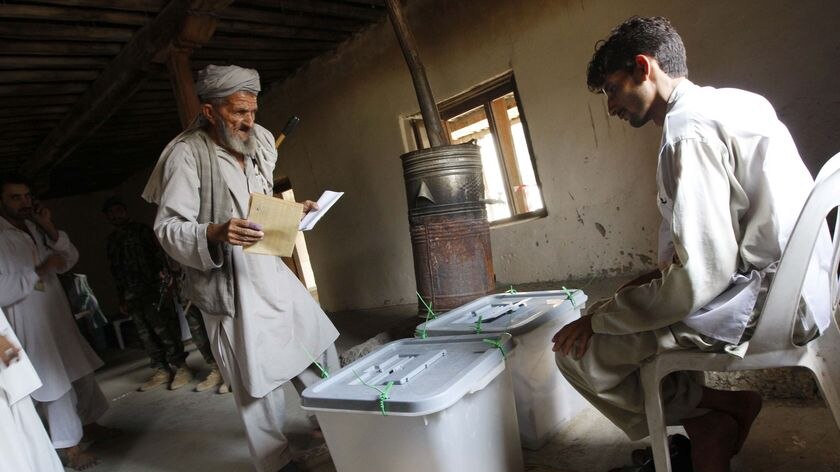 At some polling stations all ballot papers had the same markings.