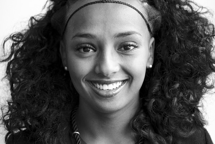 Melbourne Tigray woman Saba Alemayoh smiles at the camera