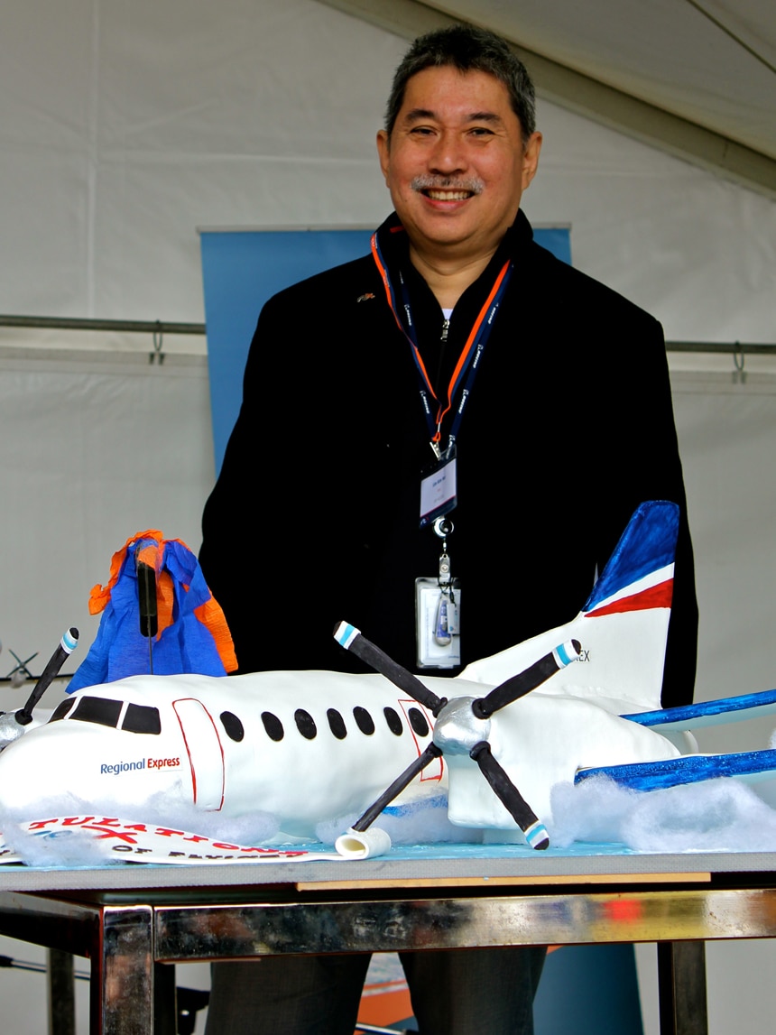 Regional Express (Rex) Airlines executive chairman Lim Kim Hai.