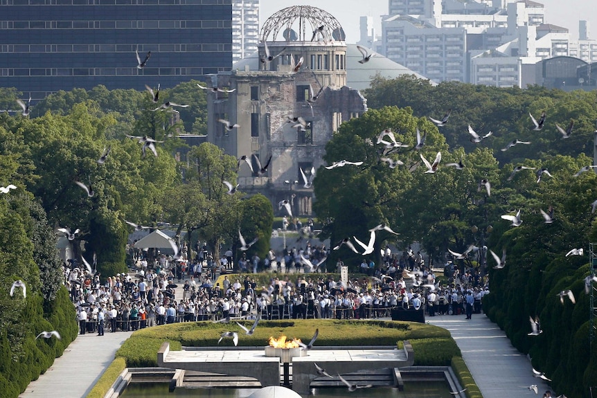 70th anniversary of Hiroshima bombing