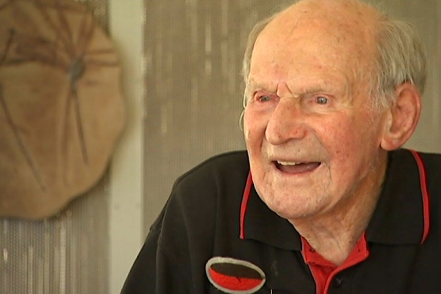 Arnold Forrester fought on the Kokoda track in World War II.