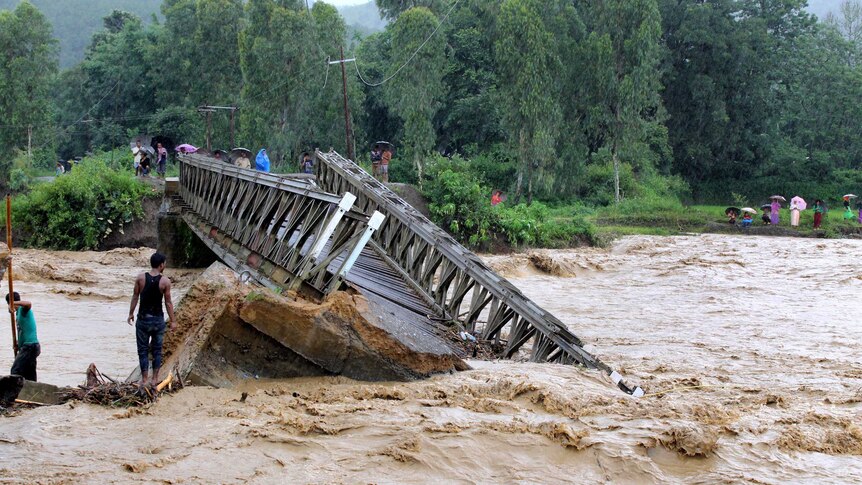 Northern India suffers deadly floods