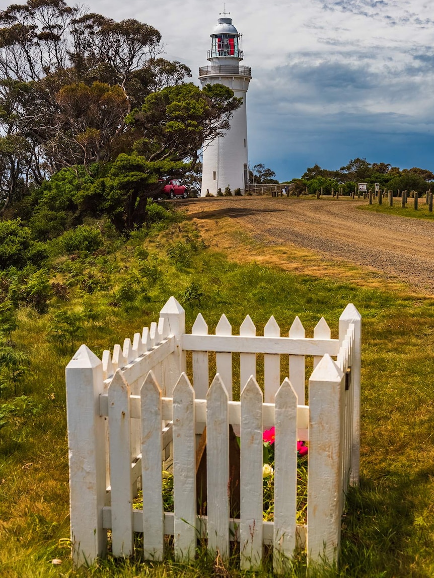 A grave near the Table Cape lighthouse, Tasmania.