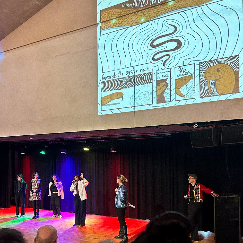 Molly presenta en Suecia