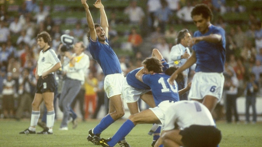 Italy defeats West Germany in 1982 World Cup final