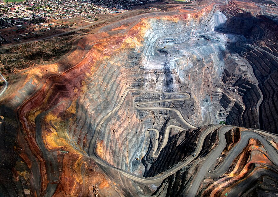 Kalgoorlie super-pit gold mine, Western Australia