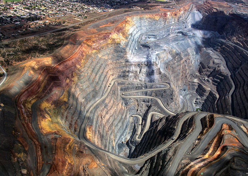 Kalgoorlie super-pit gold mine, Western Australia