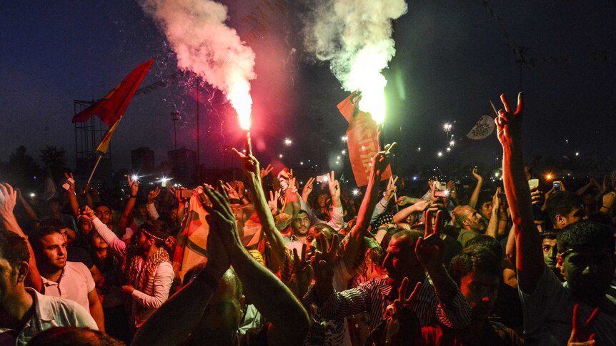 pro-Kurdish HDP celebrate election results