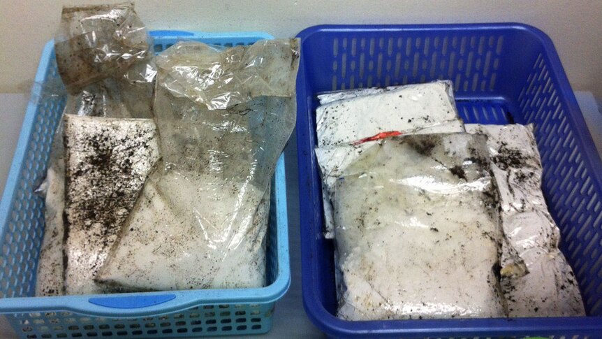 Bags of heroin seized in Vietnam