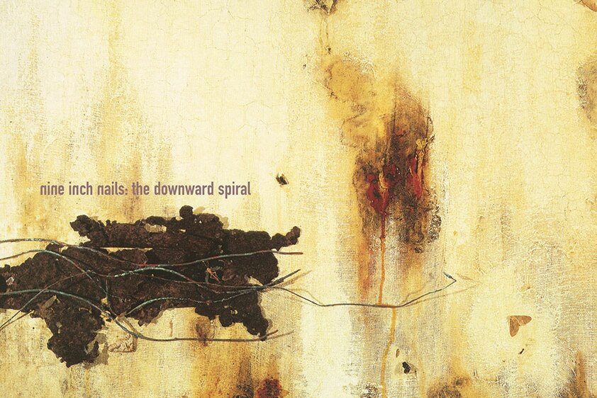 Cover of Nine Inch Nails 1994 album The Downward SPiral